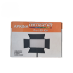 Apkina LED 800 Video Light panel bi-color professional lighting for photography and videography