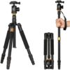 Q999S DSLR tripod monopod - Q999S Multifunctional DSLR Tripod and Monopod