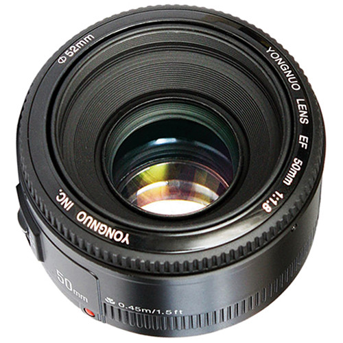 Yongnuo 50mm f/1.8 Canon lens - Yongnuo YN 50mm f/1.8 Lens for Canon EF