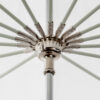 7 foot parabolic umbrella - 7' Parabolic Umbrella White Translucent