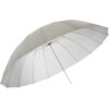 7 foot parabolic umbrella - 7' Parabolic Umbrella White Translucent