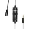 BOYA BY-M1 omnidirectional lavalier microphone - BOYA BY-M1 Omnidirectional Lavalier Microphone Black