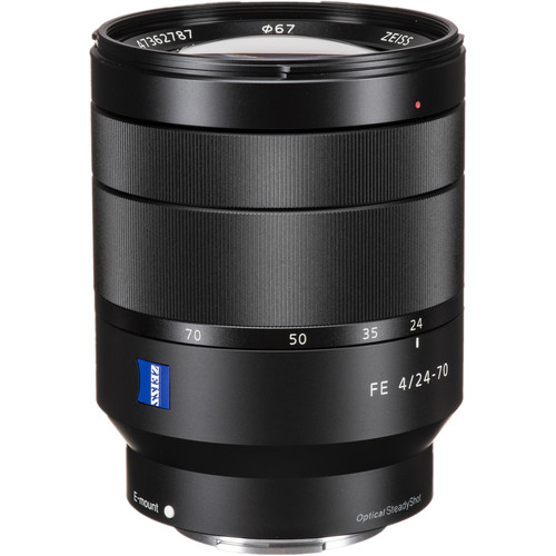 Sony 24-70mm f4 lens - Sony Vario-Tessar T* FE 24-70mm f/4 ZA OSS Lens