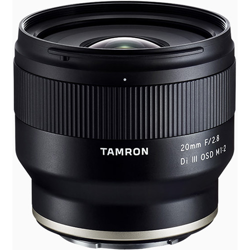 Tamron 20mm f/2.8 lens for Sony E-mount - Tamron 20mm f/2.8 Di III OSD M 1:2 Lens for Sony E