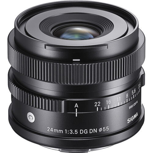 Sigma 24mm f/3.5 lens Sony E - Sigma 24mm f/3.5 DG DN Contemporary Lens (Sony E)