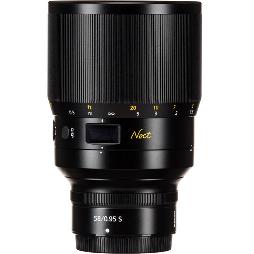 Nikon NIKKOR Z 58mm f/0.95 lens - Nikon NIKKOR Z 58mm f/0.95 S Noct Lens
