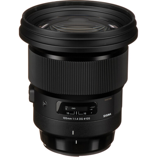 Sigma 105mm f/1.4 lens Canon EF - Sigma 105mm f/1.4 DG HSM Art Lens for Canon EF