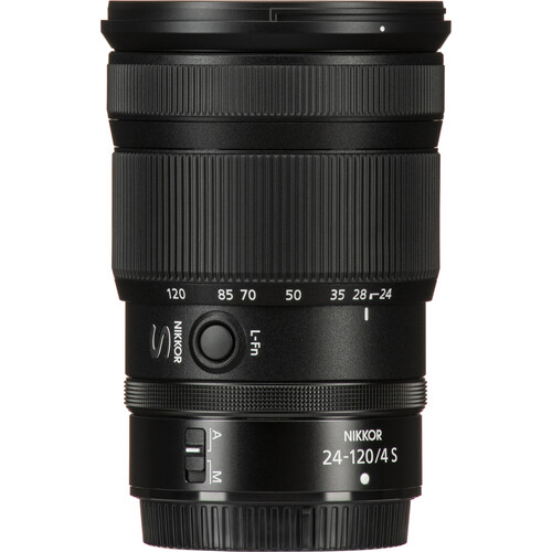 Nikon NIKKOR Z 24-120mm lens - Nikon NIKKOR Z 24-120mm f/4 S Lens
