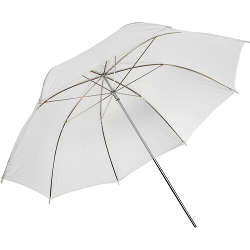 white translucent umbrella 33 inch - Impact S3233 White Translucent Umbrella 33"