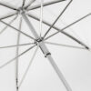 white translucent umbrella 33 inch - Impact S3233 White Translucent Umbrella 33"