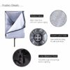 4-bulb softbox lighting kit - ES-470 4-Bulb Holder Light Kit with 50x70
