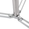 silver studio light stand - Silver Studio Light Stand Heavy Duty Adjustable Foldable