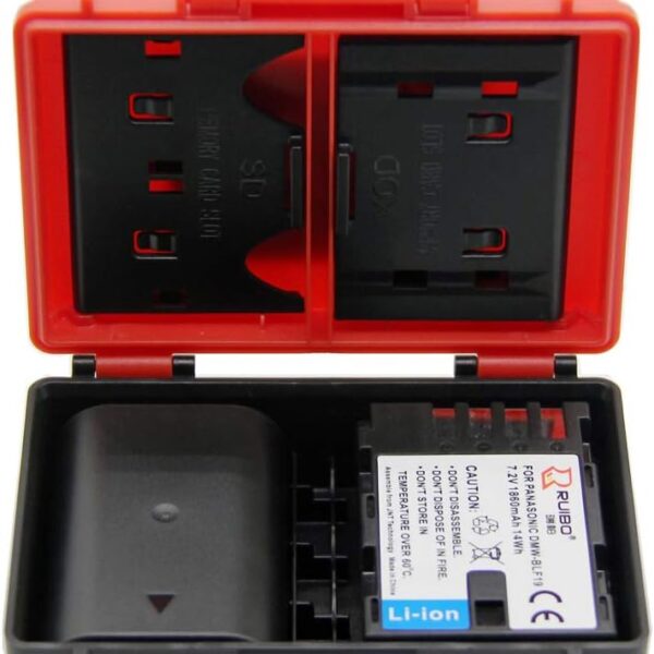 camera battery case - Universal Camera Battery Case RC-DMW-BLF19