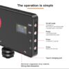 Mamen RGB photography light - Mamen LED-M1SE Professional RGB & Bi-Color LED Video Light