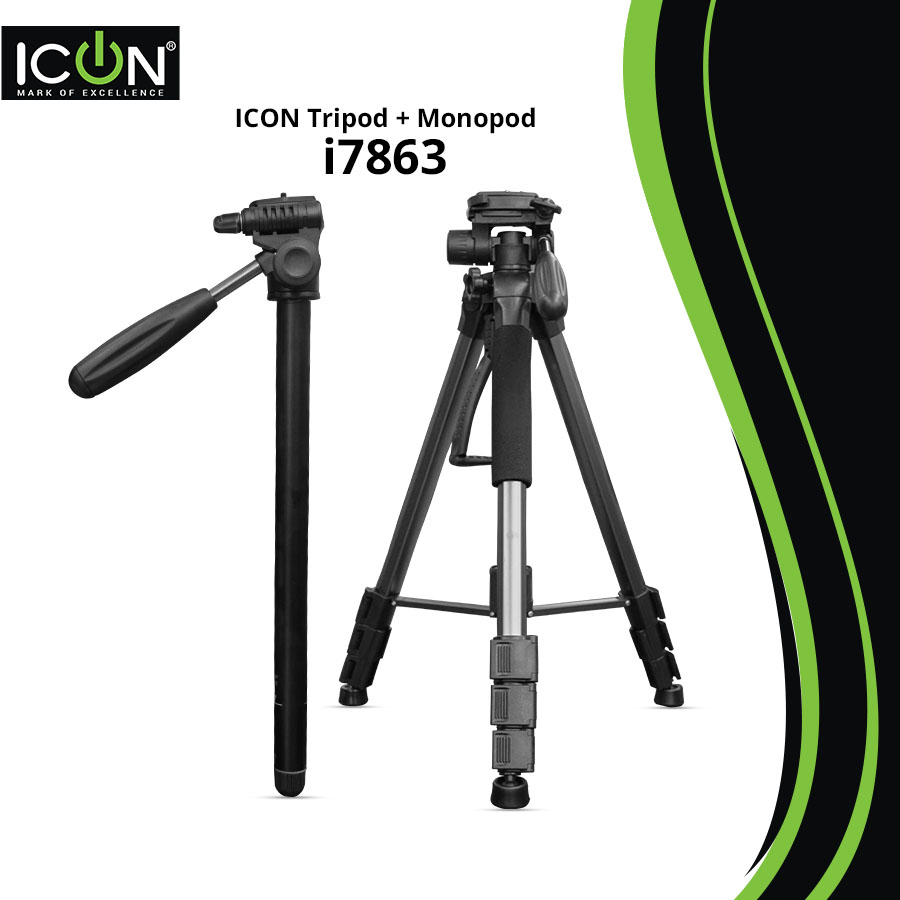 Icon 7863 2-in-1 Tripod & Monopod – Buy Online