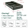 Kastar LP-E17H USB battery charger - Kastar LP-E17H Pro LTD2 USB Battery Charger for Canon EOS Cameras