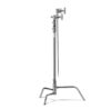 Turtle Base C-Stand Kit 10.75 feet chrome studio light stand