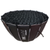 APKINA 90cm Bowens softbox - APKINA 90cm Bowens Mount Parabolic Softbox with Grid