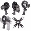 Triopo TR-05 Bowens mount flash bracket - Triopo TR-05 S-Type Bowens Mount Bracket Multi Shoe