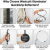5-in-1 Collapsible Reflector – Best Photography Reflector