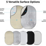 5-in-1 Collapsible Reflector – Best Photography Reflector