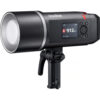 Godox AD600BM II rear TFT color screen showing wireless group settings