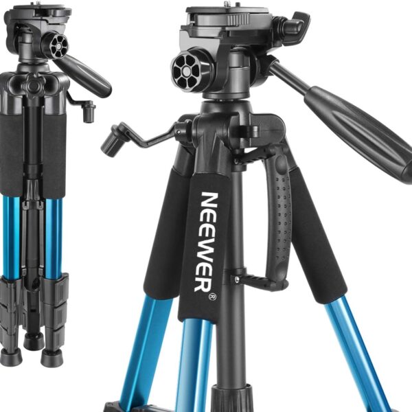 Neewer SAB-234 Tripod in Pakistan – Blue Aluminium Tripod