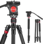 Neewer TM254 camera tripod monopod - Neewer TM254 Aluminum Alloy Camera Tripod Monopod with TA60 Head