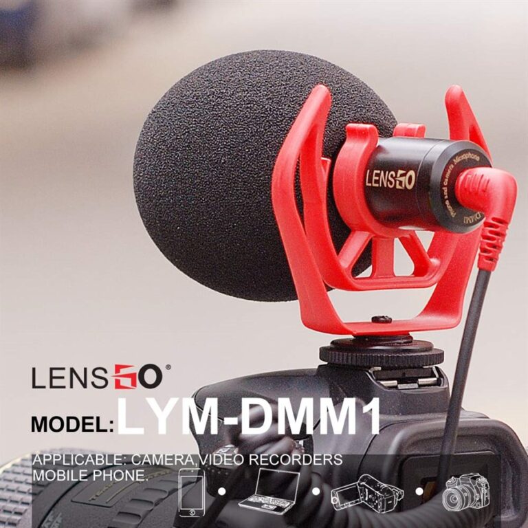 Lensgo LYM-DMM1 Microphone for Camera & Mobile