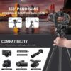 Neewer TM254 camera tripod monopod - Neewer TM254 Aluminum Alloy Camera Tripod Monopod with TA60 Head