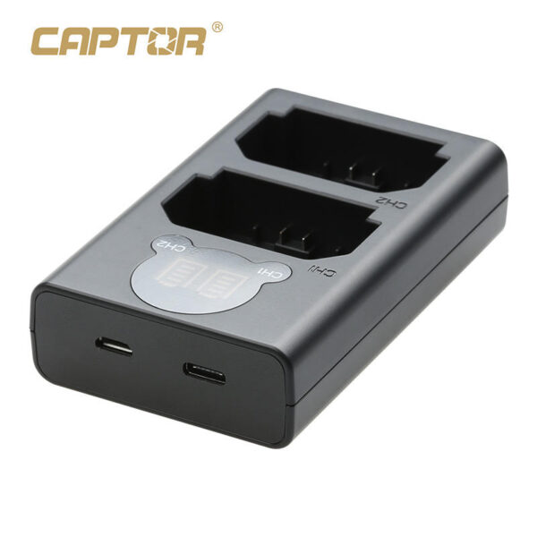 Captor NP-FZ100 Charger in Pakistan – Dual USB for Sony