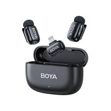 wireless microphone for iOS devices - BOYA Mini 15 Dual Compact Wireless Microphone for iOS Devices
