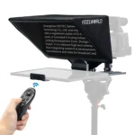 portable teleprompter kit - FeelWorld TP16 Portable Teleprompter Kit with Remote & Tablet Compatibility