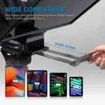 portable teleprompter kit - FeelWorld TP16 Portable Teleprompter Kit with Remote & Tablet Compatibility