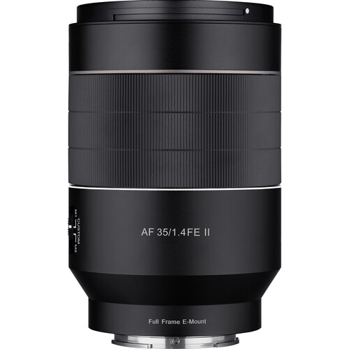 Samyang 35mm f/1.4 lens Sony E-mount - Samyang 35mm f/1.4 AF II Lens for Sony E-Mount Cameras