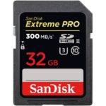SanDisk 32GB UHS-II SDHC memory card - SanDisk 32GB Extreme PRO UHS-II SDHC Memory Card