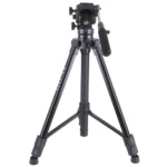 Kingjoy VT-1500 professional video tripod - Kingjoy VT-1500 65" Lightweight Professional Video Tripod with VT-1510 Fluid Drag Pan Head