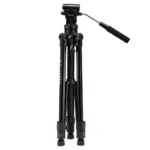 Kingjoy VT-1500 professional video tripod - Kingjoy VT-1500 65" Lightweight Professional Video Tripod with VT-1510 Fluid Drag Pan Head