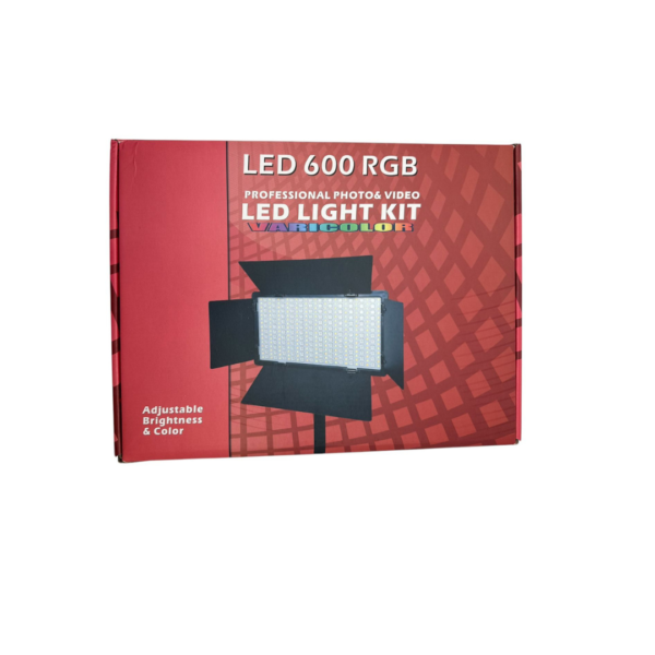 LED 600 RGB video light kit - Apkina PRO LED 600 RGB+BI Video Light Kit