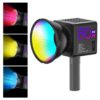 Mamen SL-C80R 80W RGB COB LED Video Light with Built-In Battery and Bowens Mount Adapter