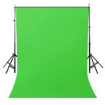 portable green screen 8x9ft - Portable Green Screen 8x9ft Chroma Key Backdrop