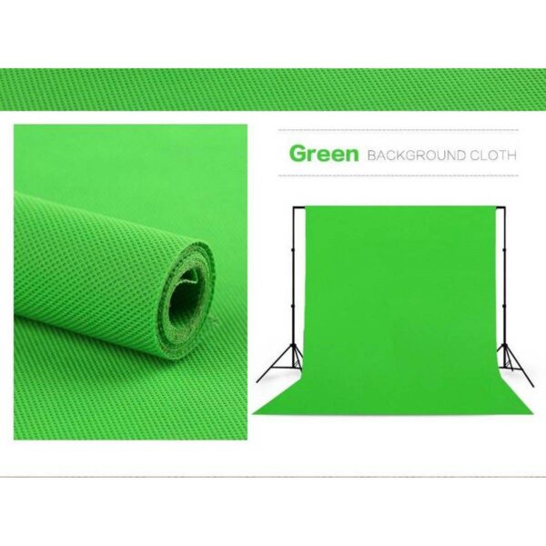 portable green screen 8x9ft - Portable Green Screen 8x9ft Chroma Key Backdrop