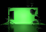 portable green screen 8x9ft - Portable Green Screen 8x9ft Chroma Key Backdrop