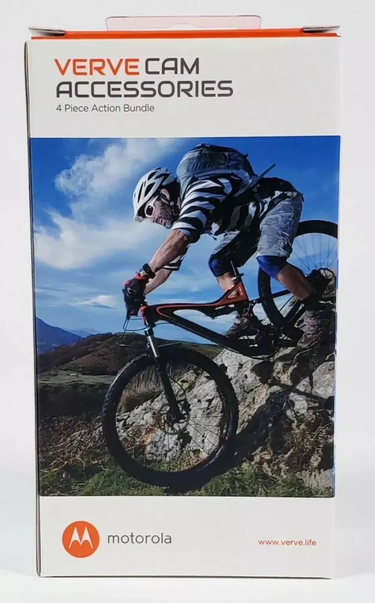 Motorola VerveCam+ accessories bundle - Motorola VerveCam+ 4-Piece Action Camera Accessories Bundle