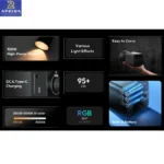 Apkina 100 Pro RGB Video Light - Apkina 100 Pro RGB Video Light – Creative Lighting – Video Production in Pakistan