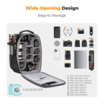 APKINA Camera Backpack Pakistan - APKINA Hardshell Camera Backpack | DSLR & Laptop Travel Gear in Pakistan