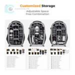 APKINA Camera Backpack Pakistan - APKINA Hardshell Camera Backpack | DSLR & Laptop Travel Gear in Pakistan