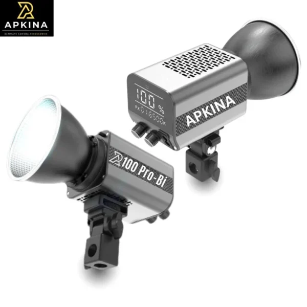 APKINA 100 Pro-Bi LED Video Light Pakistan - APKINA 100 Pro-Bi LED Video Light – Versatile Lighting Solution in Pakistan