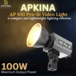 APKINA 100 Pro-Bi LED Video Light Pakistan - APKINA 100 Pro-Bi LED Video Light – Versatile Lighting Solution in Pakistan