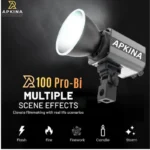 APKINA 100 Pro-Bi LED Video Light Pakistan - APKINA 100 Pro-Bi LED Video Light – Versatile Lighting Solution in Pakistan